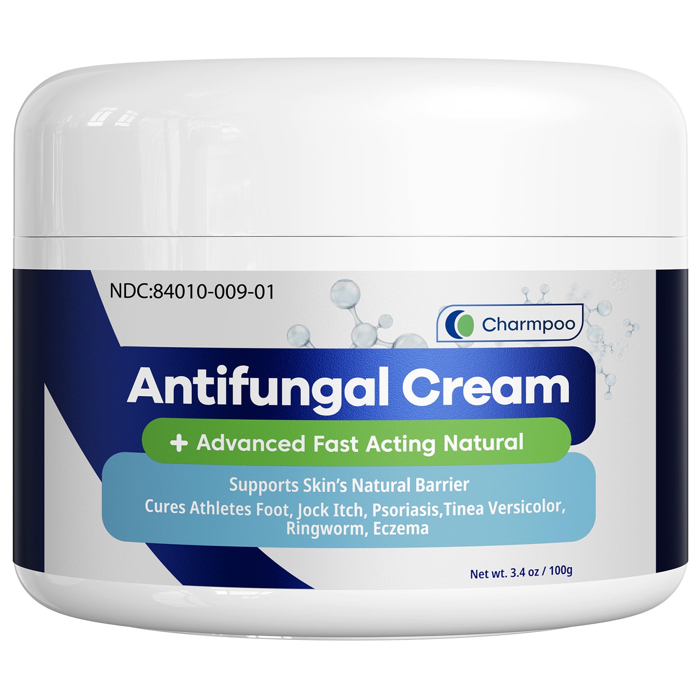 Crema corporal antifúngica avanzada (lata de 100 g) 