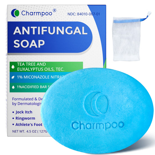 Charmpoo Antifungal Soap (127g, Bar)